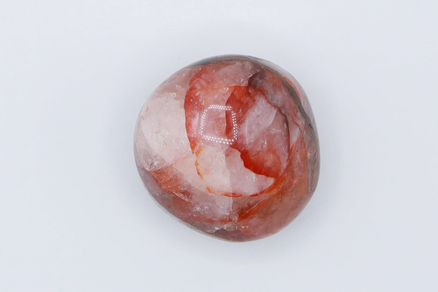Fire Quartz Palmstone