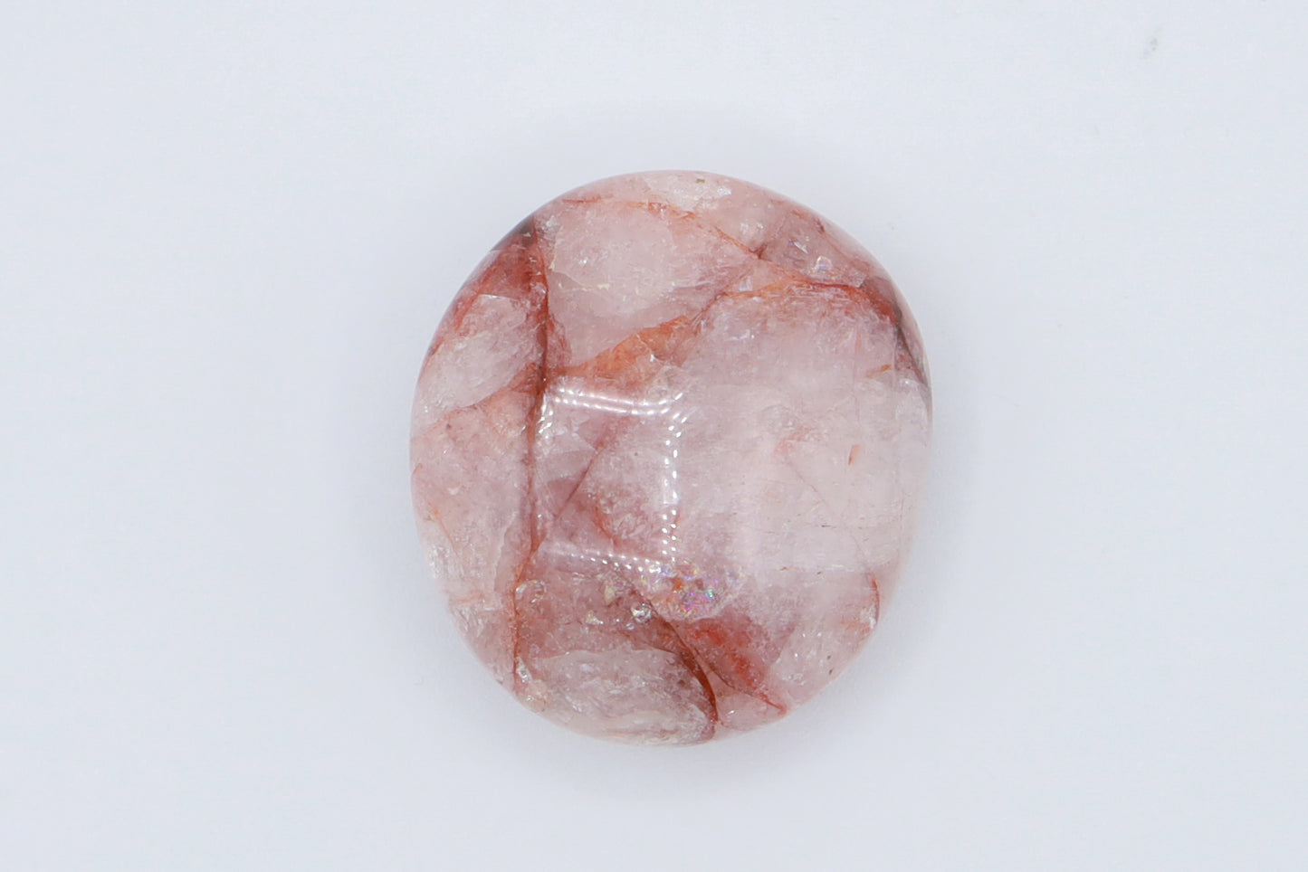 Fire Quartz Palmstone