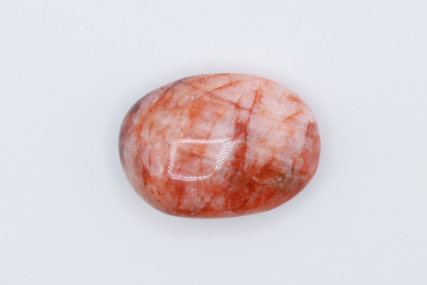 Fire Quartz Palmstone