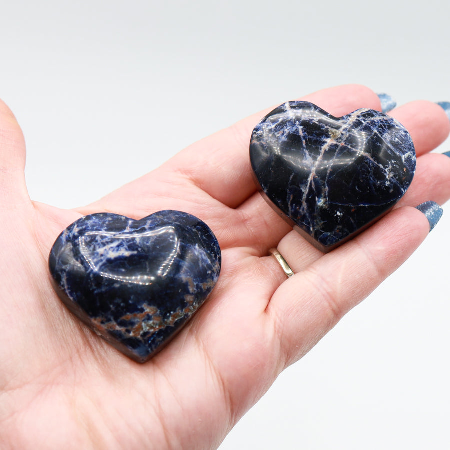 Sodalite Hearts