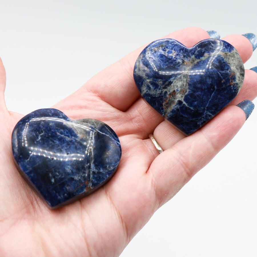 Sodalite Hearts
