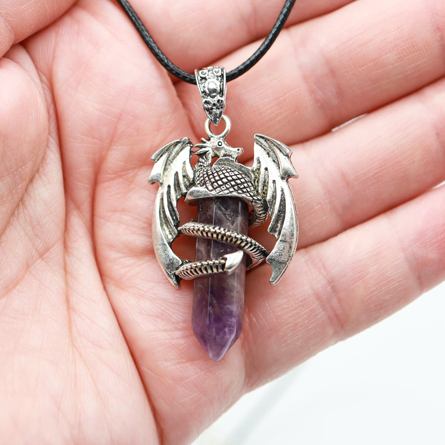Dragon double terminated Pendant