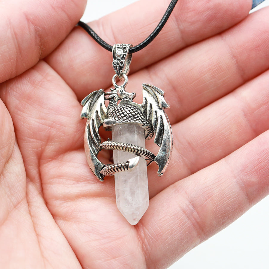 Dragon double terminated Pendant