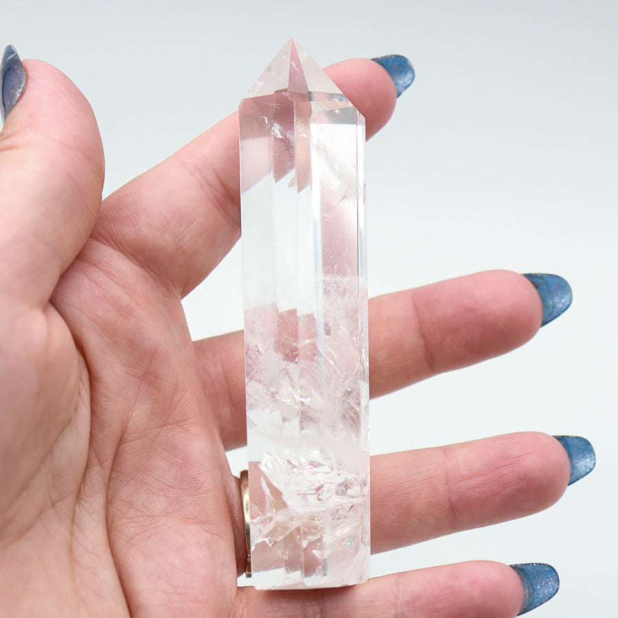 Clear Quartz Tower
