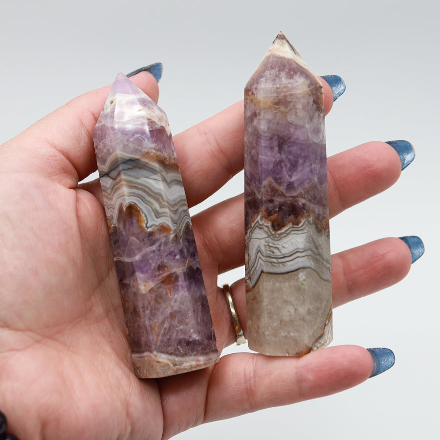 Amethyst Agate Tower