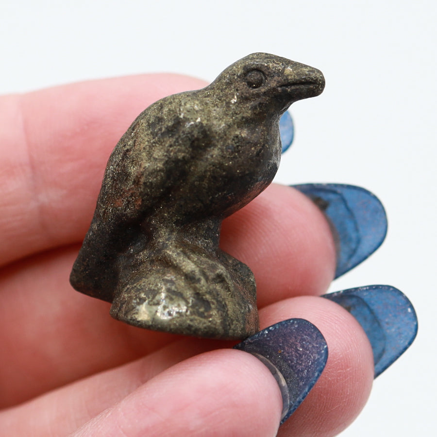 Raven Carving