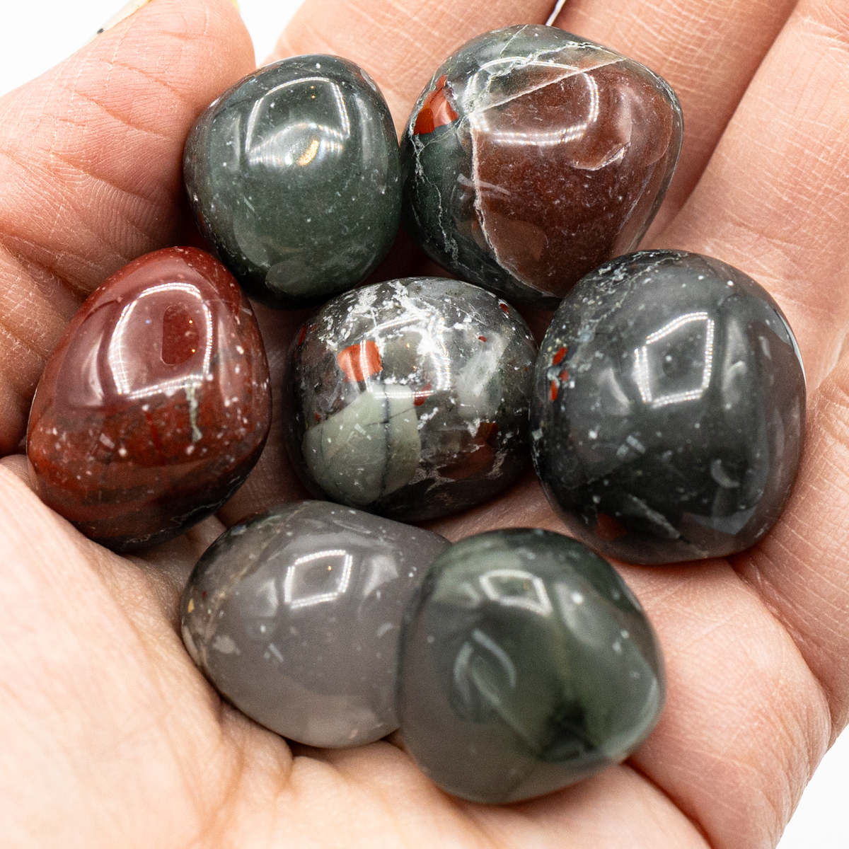 African Bloodstone Tumble