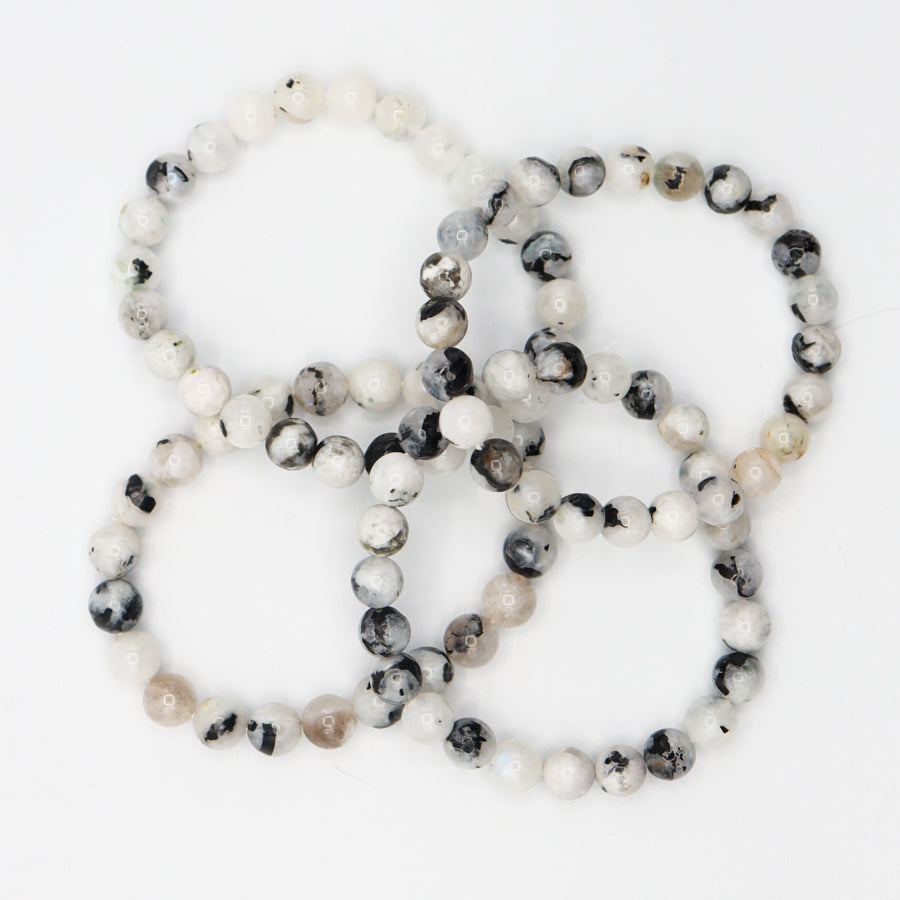 Rainbow Moonstone Bracelet
