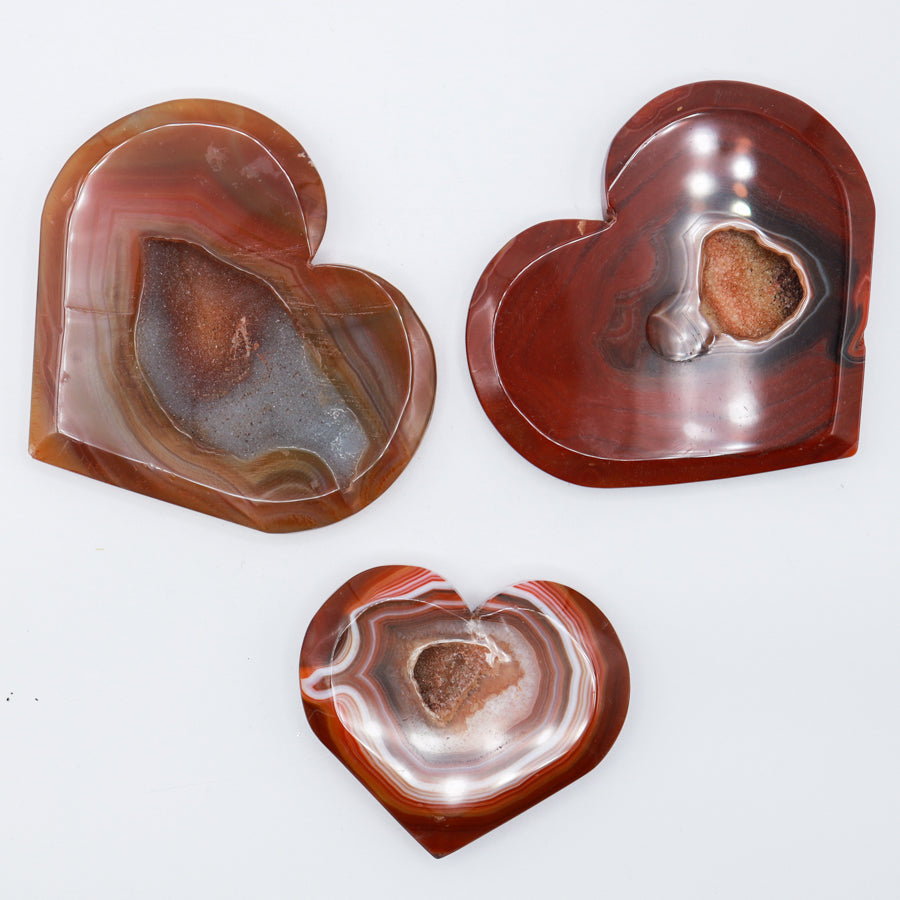 Carnelian Heart with Stand