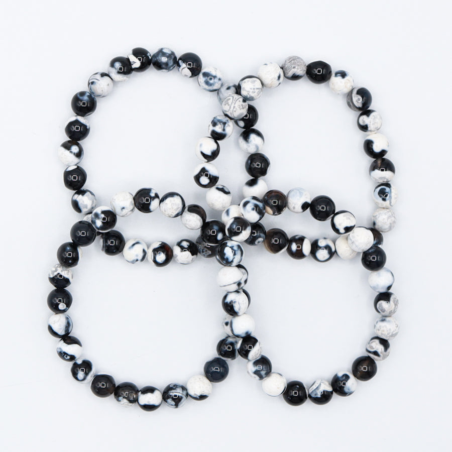 Orca Agate Bracelet