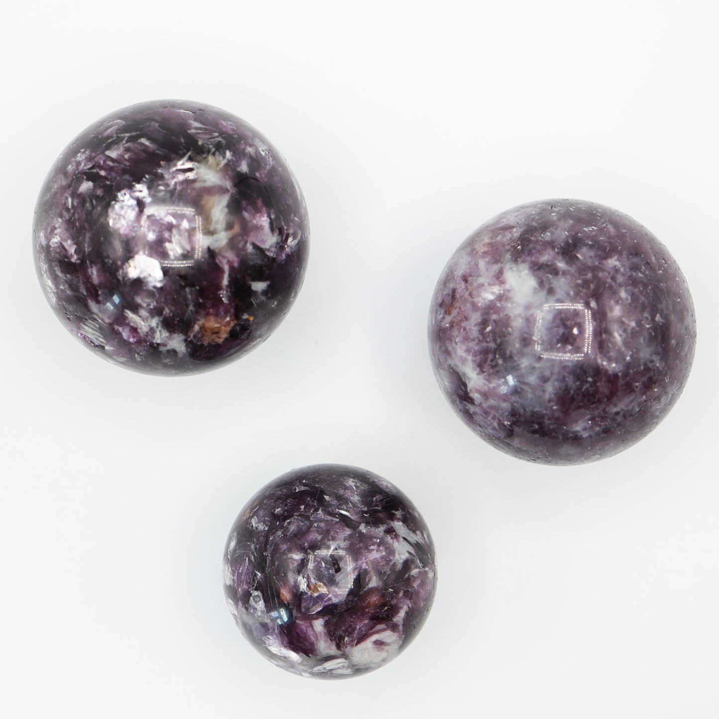 Lepidolite Sphere