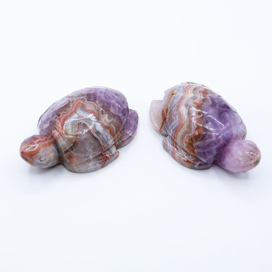 Amethyst Agate Turtle