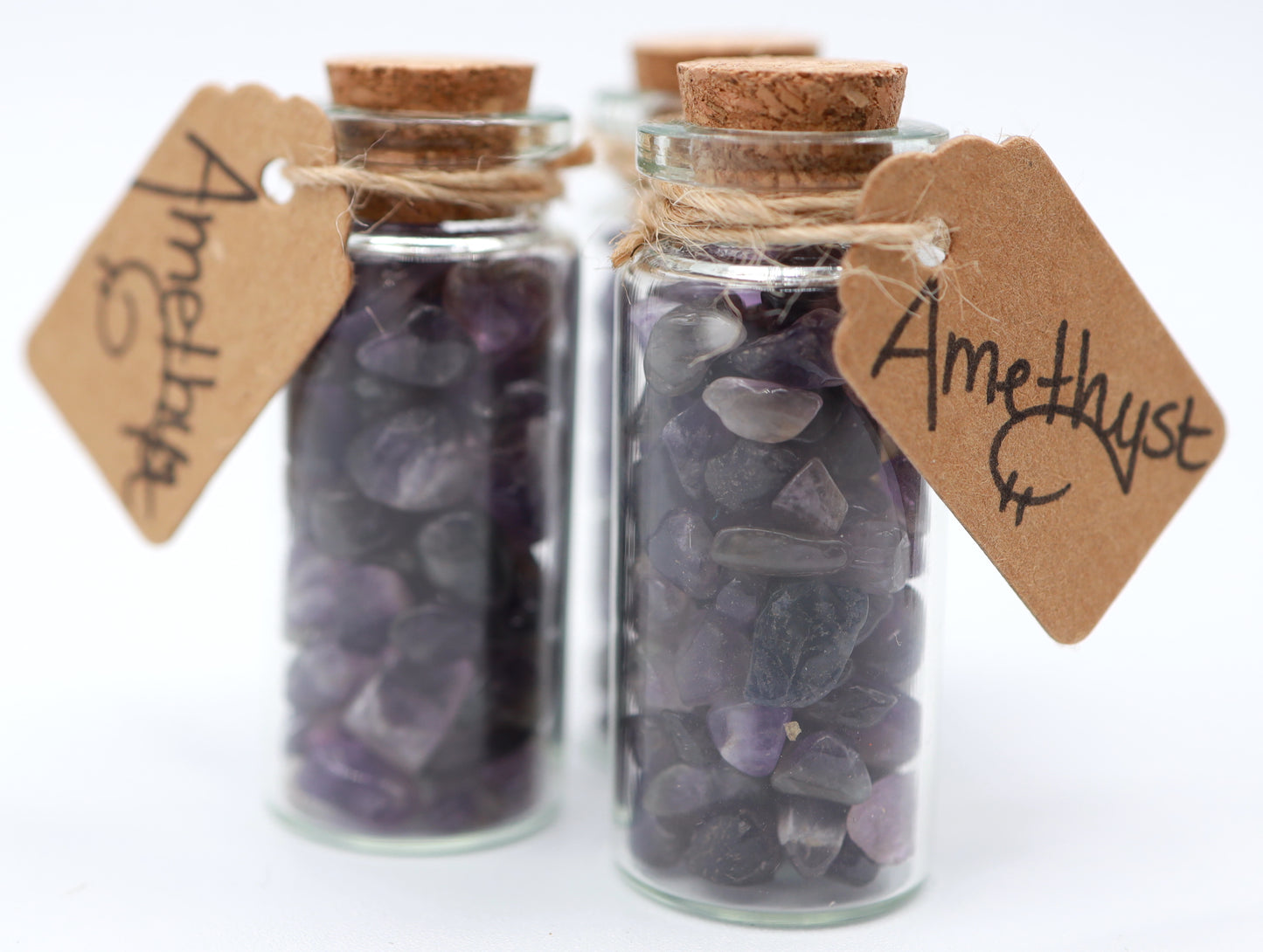 Amethyst Crystal Chip Jar of