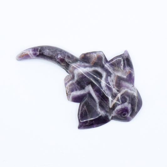 Dream Amethyst Catfish Carving