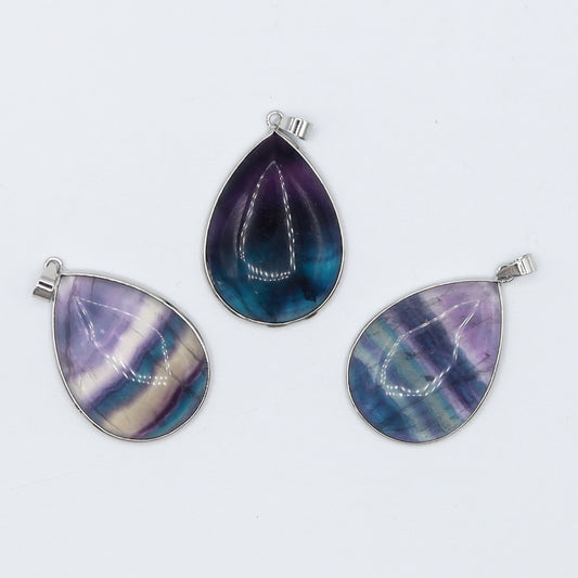 Rainbow Fluorite Pendant