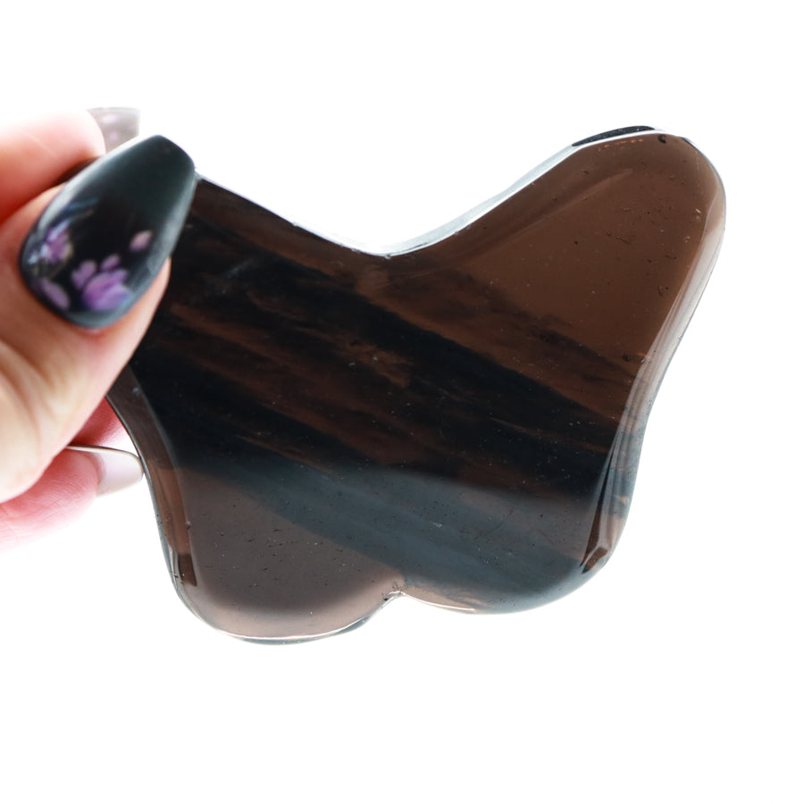 Midnight Lace Obsidian Butterfly
