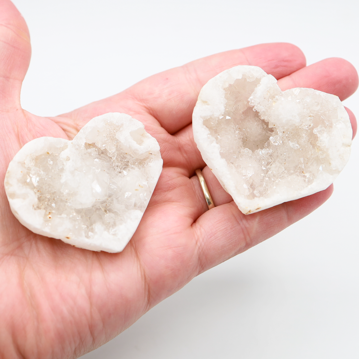 Quartz Cluster Heart
