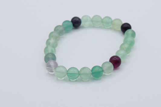 Rainbow Fluorite Bracelet