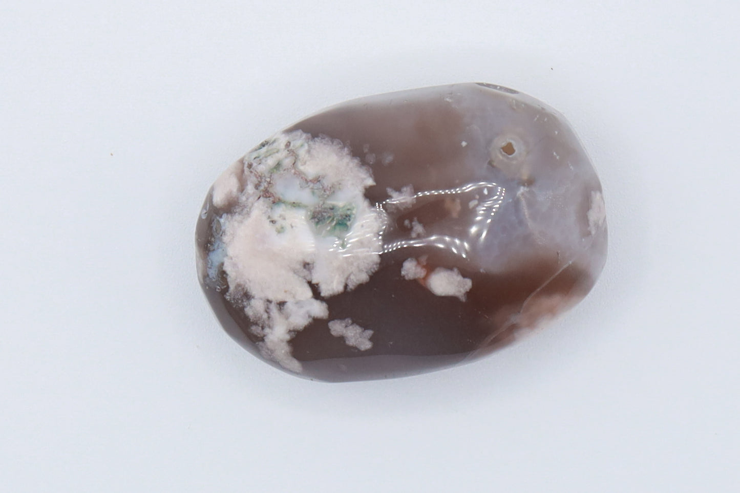 Flower Agate Palmstone