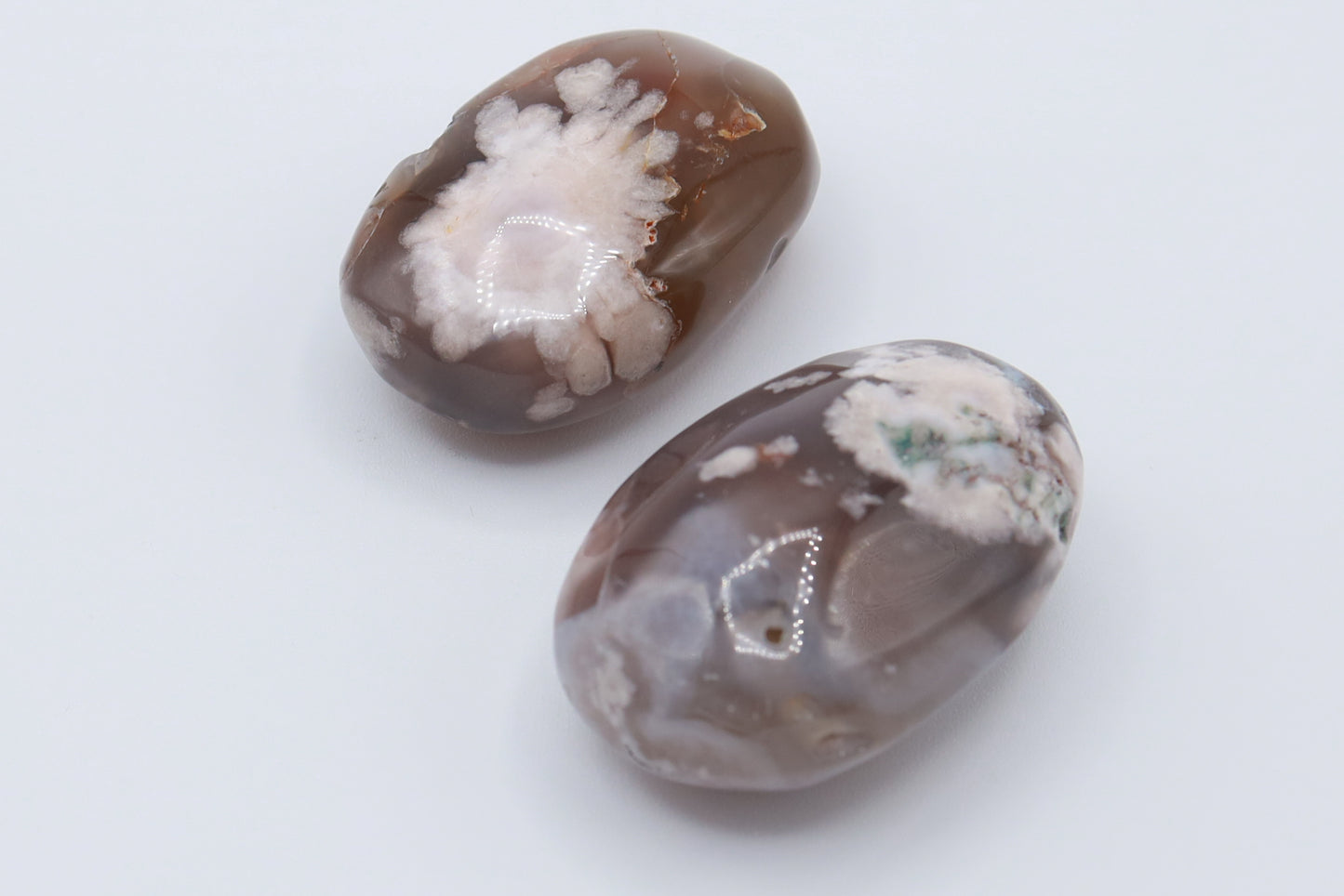 Flower Agate Palmstone