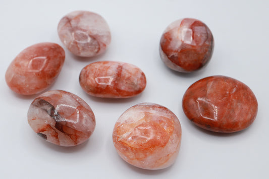 Fire Quartz Palmstone