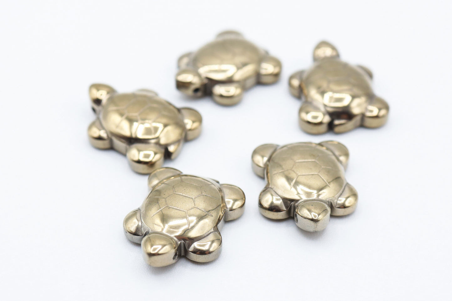 Pyrite Turtle Carving