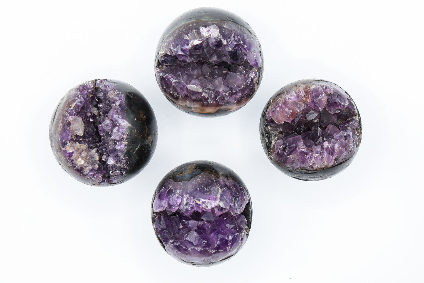 Open Mouth Amethyst Sphere by