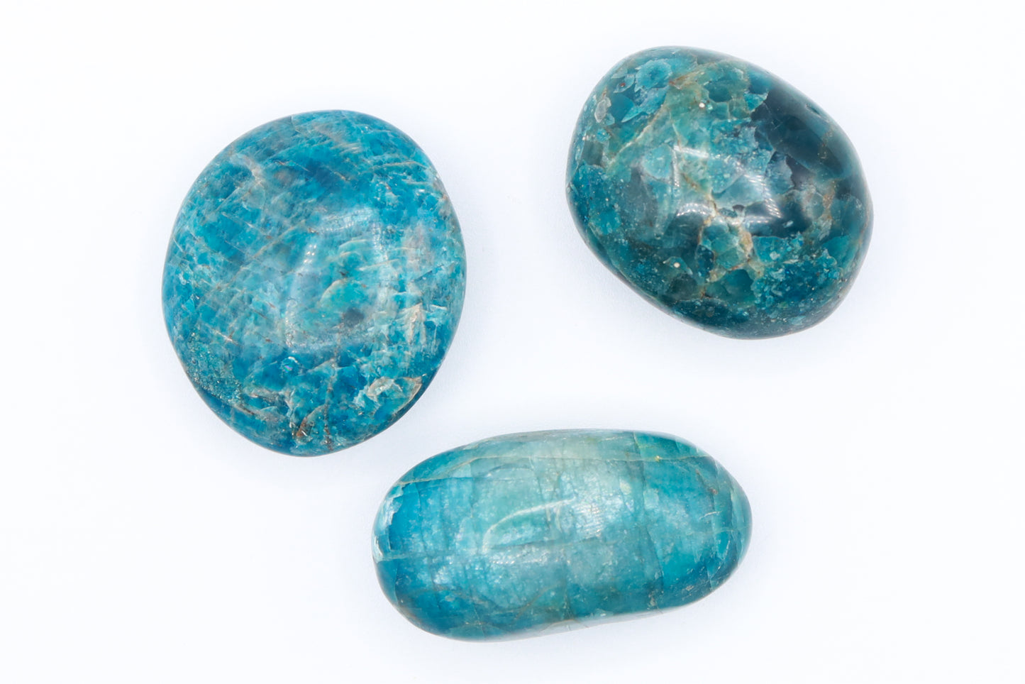 Blue Apatite Palmstone