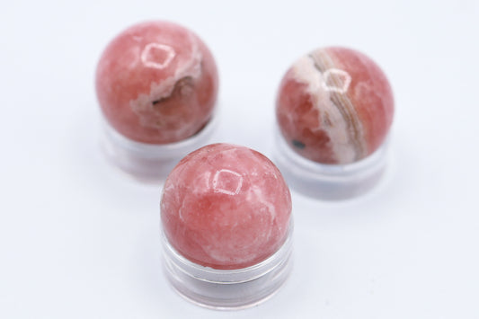 Mini Rhodochrosite Sphere