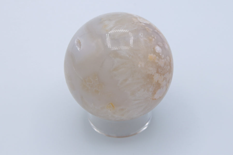 Flower Agate Sphere