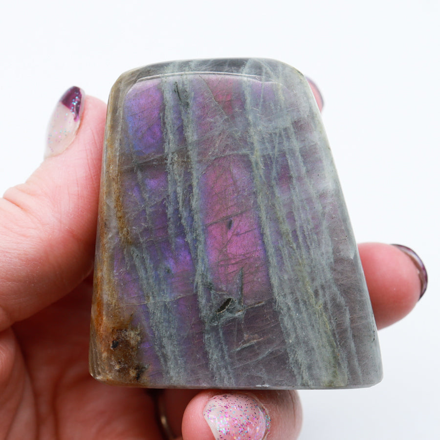 Purple Flash Labradorite Freeforms