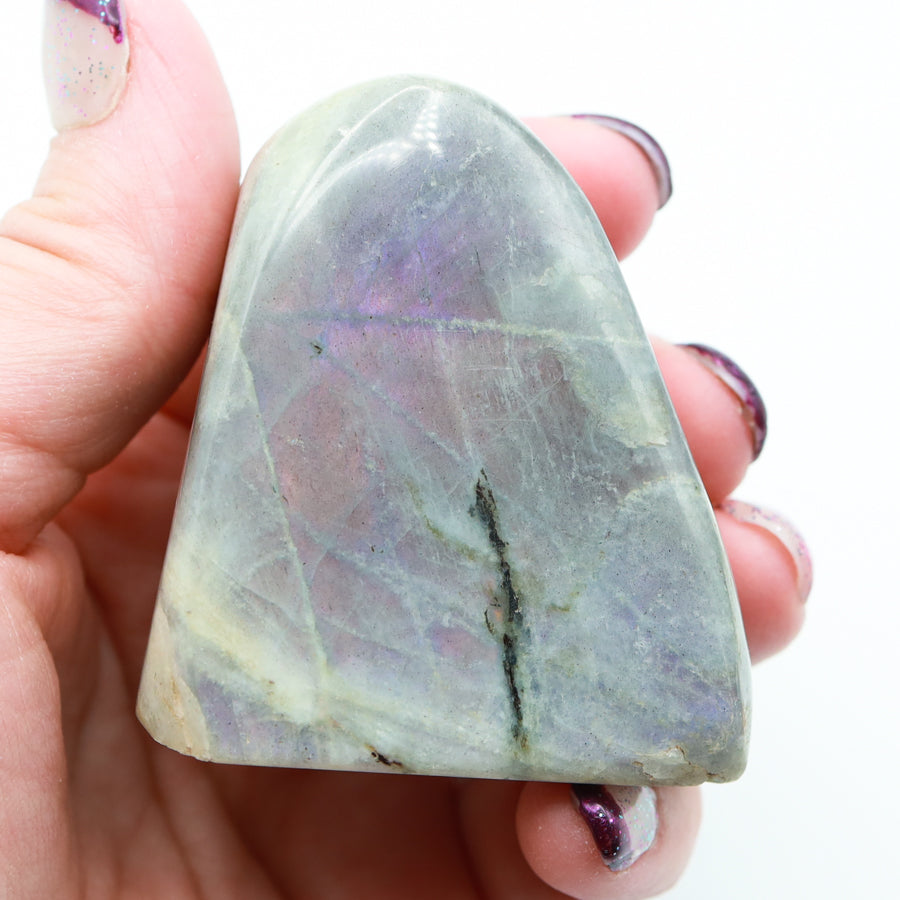 Purple Flash Labradorite Freeforms