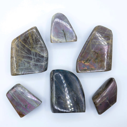 Purple Flash Labradorite Freeforms