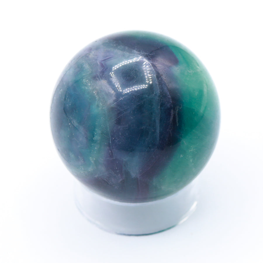 Rainbow Fluorite Sphere