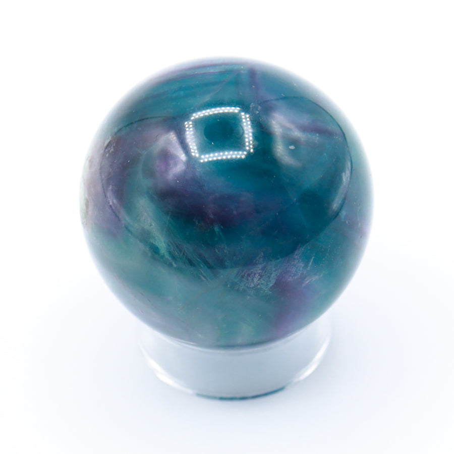 Rainbow Fluorite Sphere