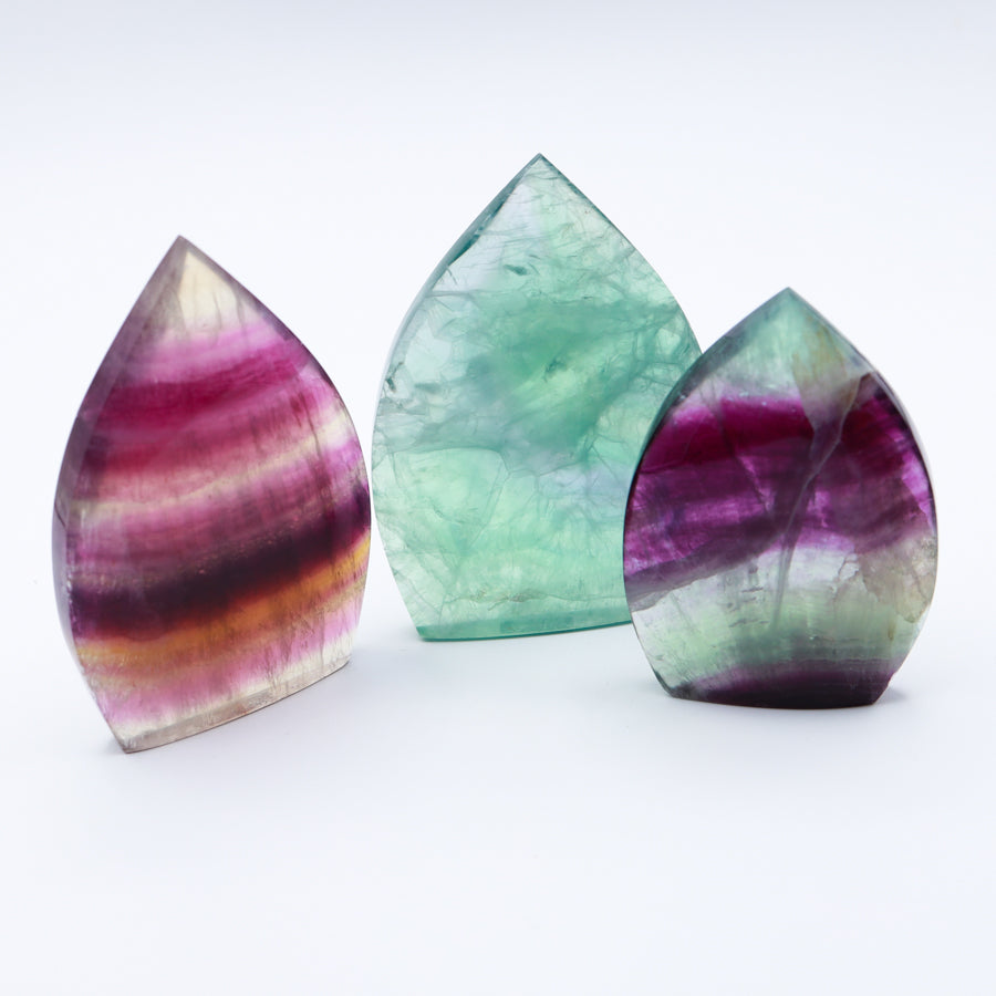 Rainbow Fluorite Flame