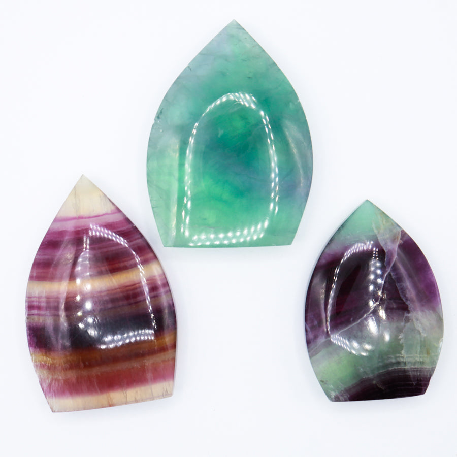 Rainbow Fluorite Flame