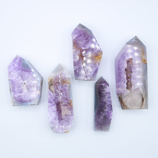 Druzy Amethyst Tower