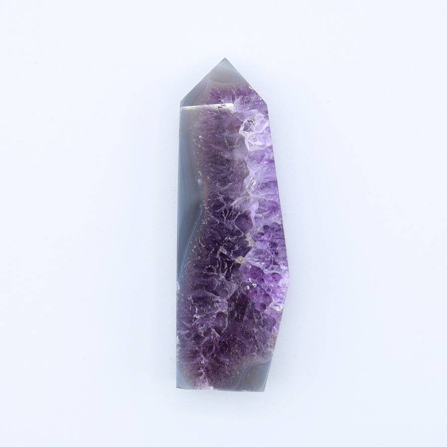 Druzy Amethyst Tower