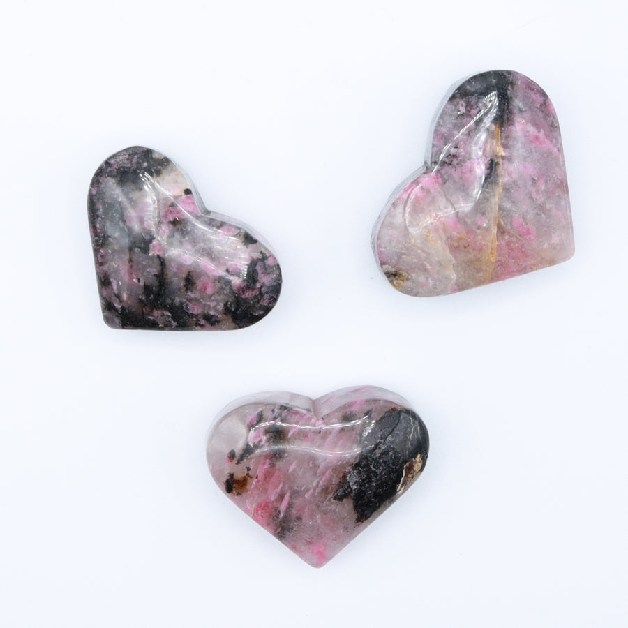 Rhodonite Hearts