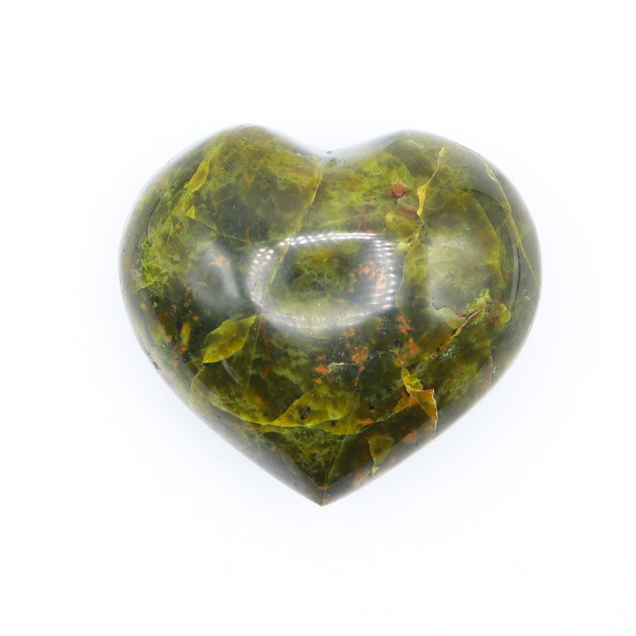 Green Opal Heart