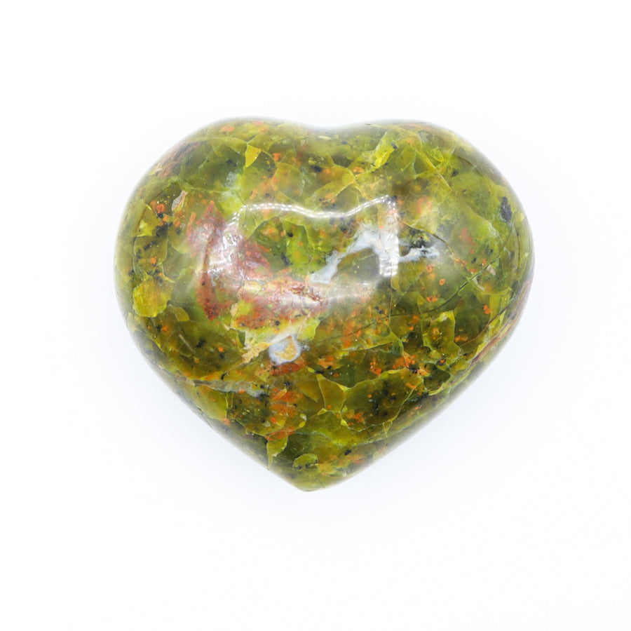 Green Opal Heart