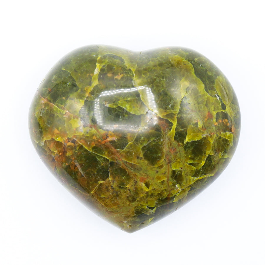 Green Opal Heart