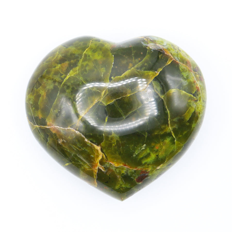 Green Opal Heart