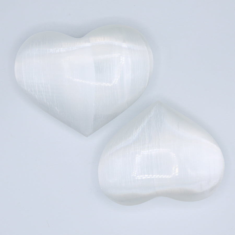 Selenite Heart