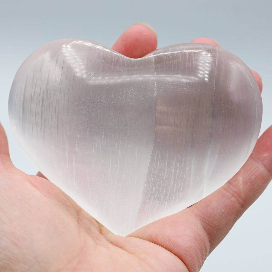 Selenite Heart