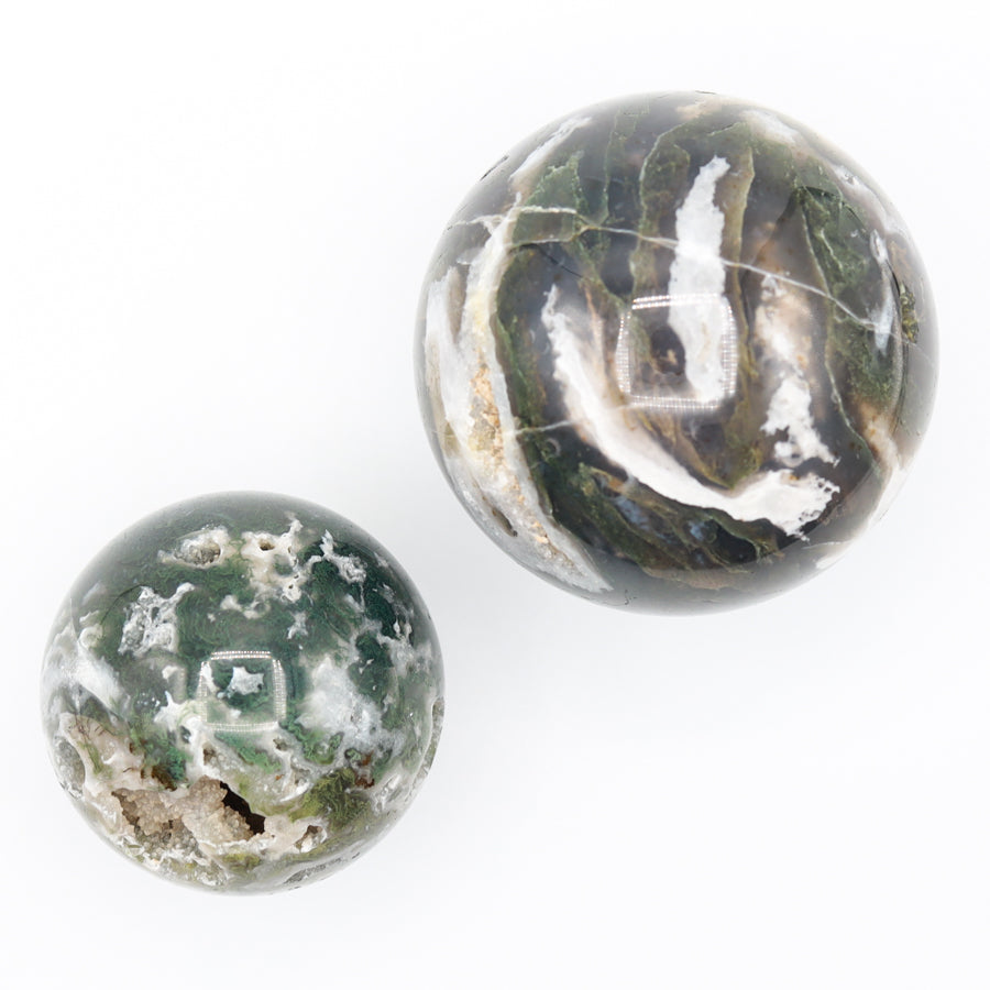 Moss Agate Sphere