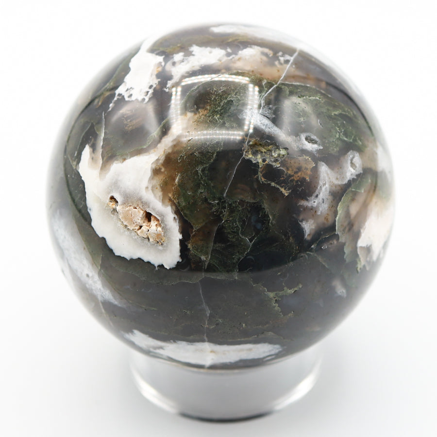 Moss Agate Sphere