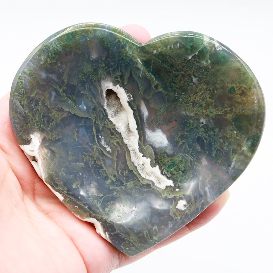 Moss Agate Bowl