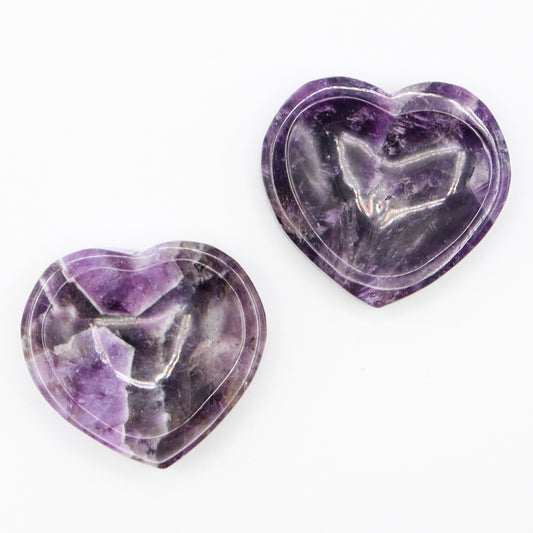 Amethyst Heart Bowl